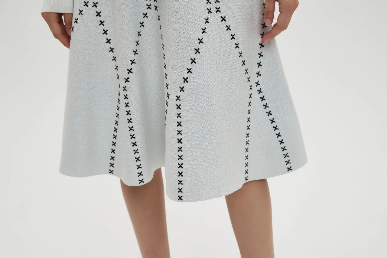 AMAZING  MM SKIRT - YEAR ROUND CREAM ILLUSION