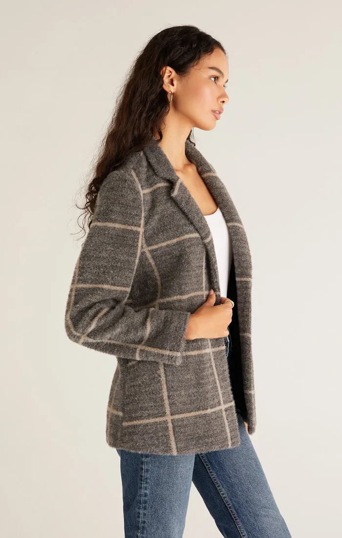 Anna Plaid Blazer