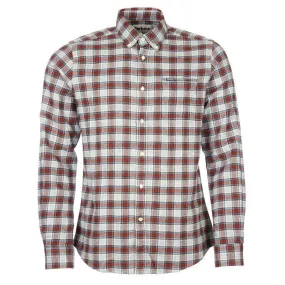 Barbour Alderton Tailored Mens Shirt - Grey Marl