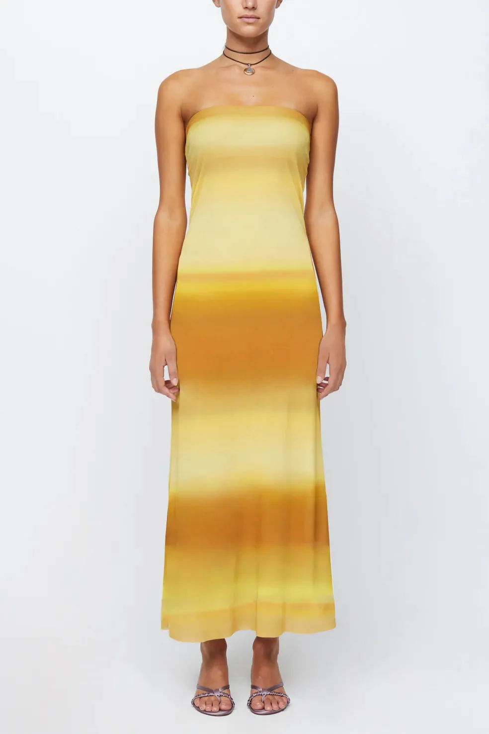 Bec and Bridge AMARA STRAPLESS MAXI DRESS