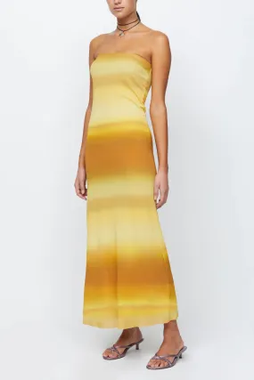 Bec and Bridge AMARA STRAPLESS MAXI DRESS