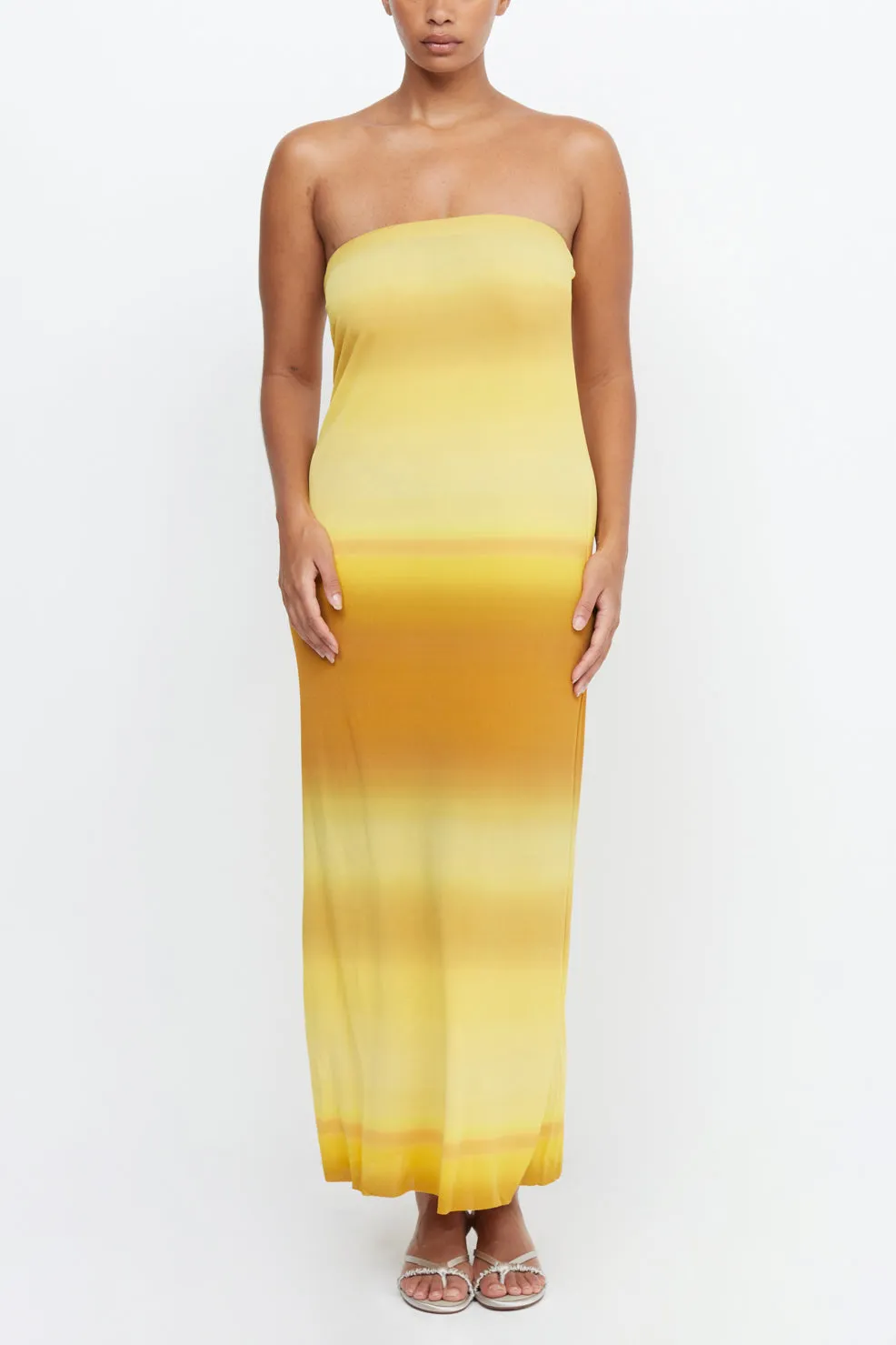 Bec and Bridge AMARA STRAPLESS MAXI DRESS