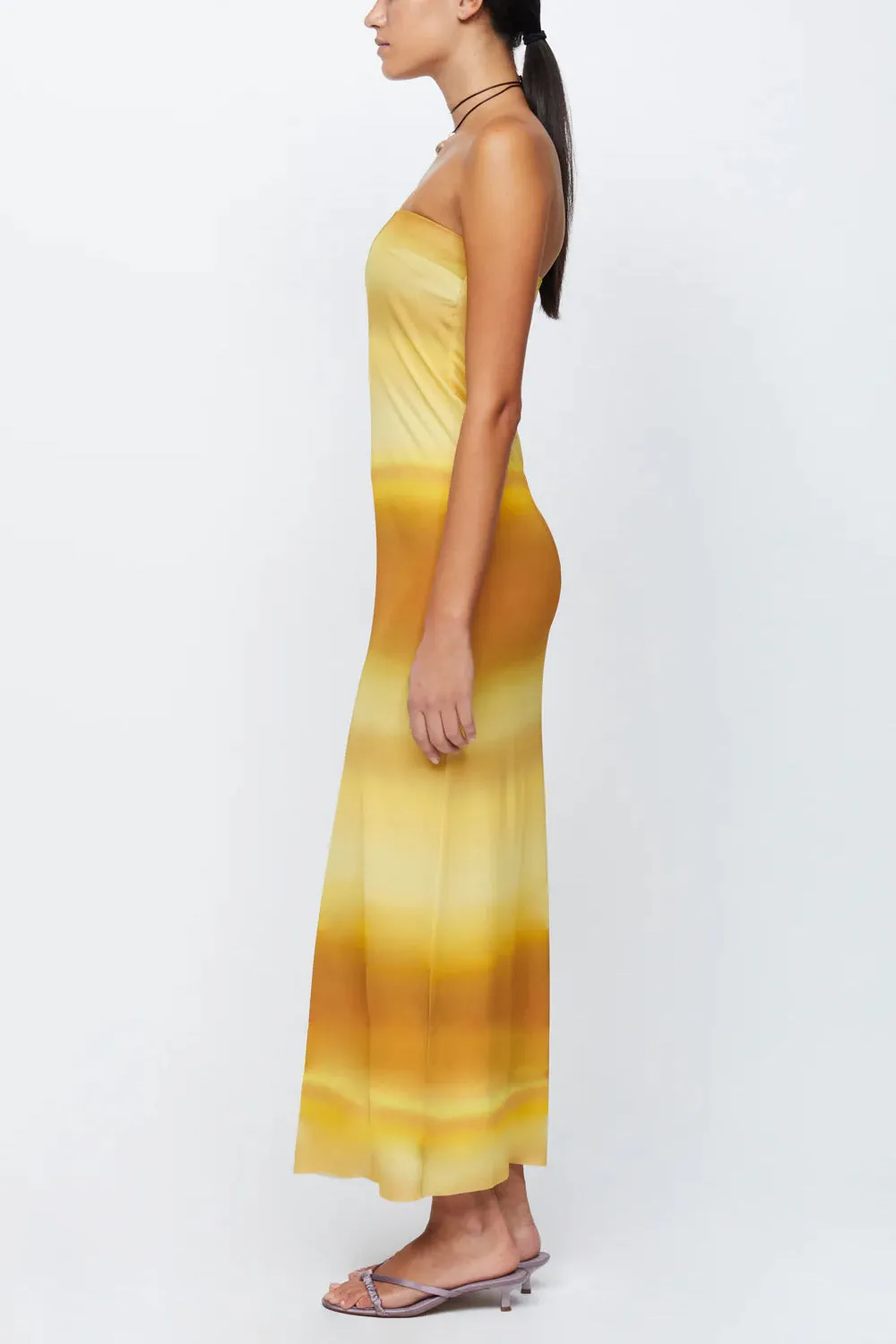 Bec and Bridge AMARA STRAPLESS MAXI DRESS