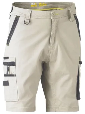 Bisley Flex & Stretch Utility Zip Cargo Short (BSHC1330)