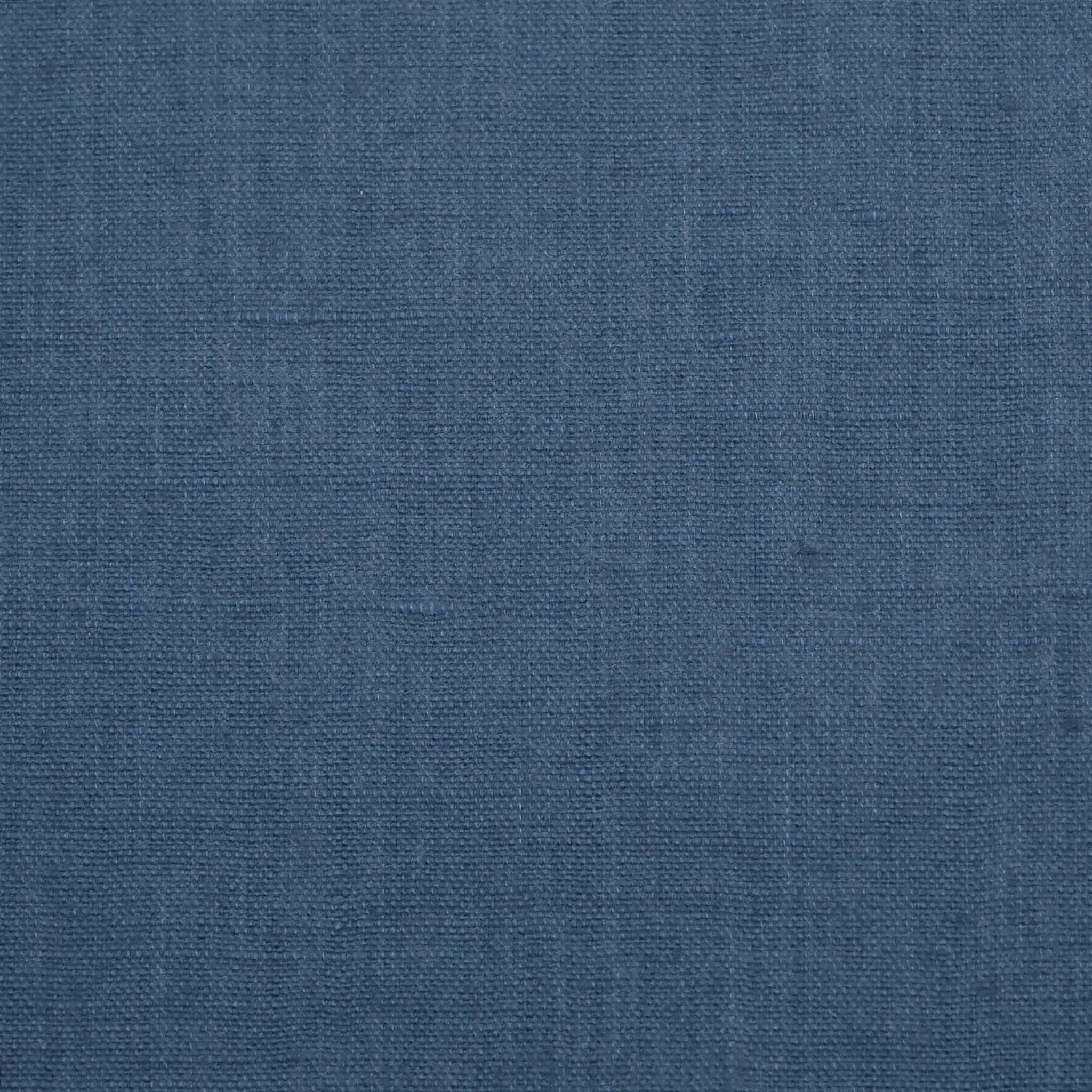 Blue Waxed Linen Fabric 98797