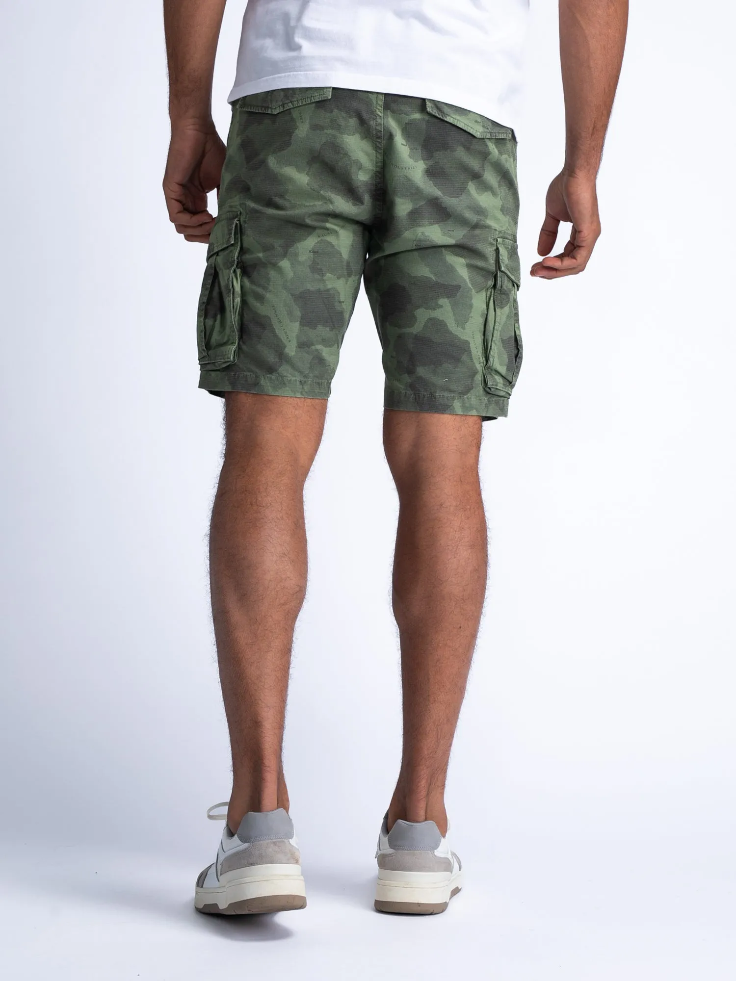 Camouflage Cargo Shorts Wavelet