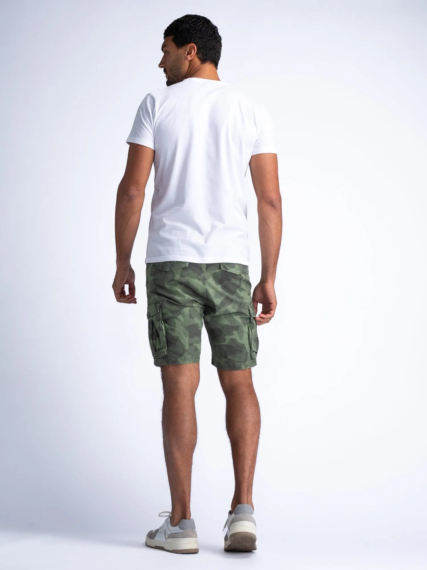 Camouflage Cargo Shorts Wavelet