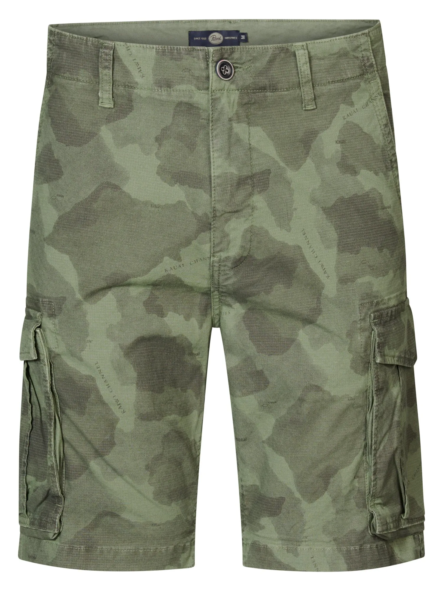 Camouflage Cargo Shorts Wavelet