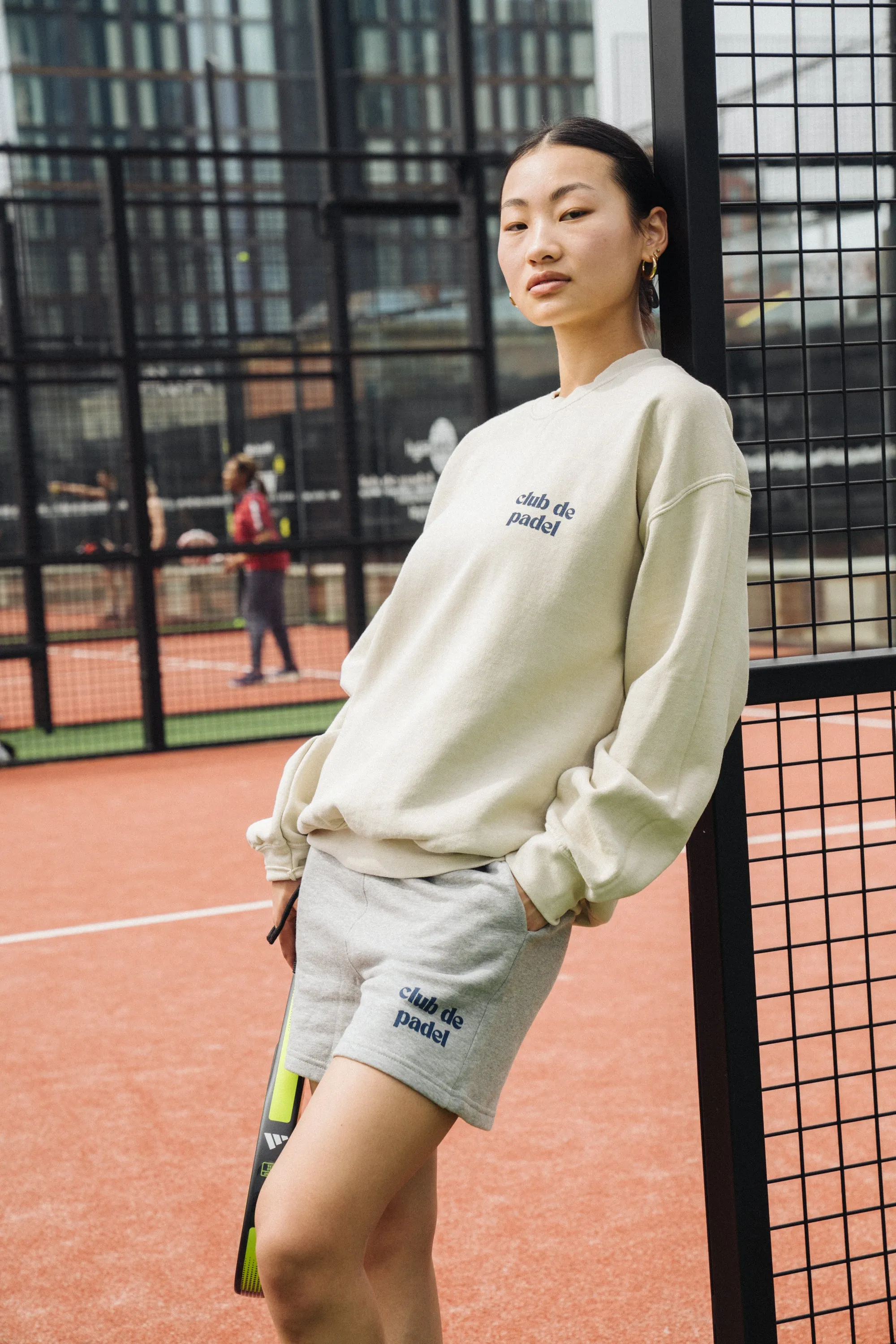 Club de Padel Logo WMNS Jogger Shorts - Grey