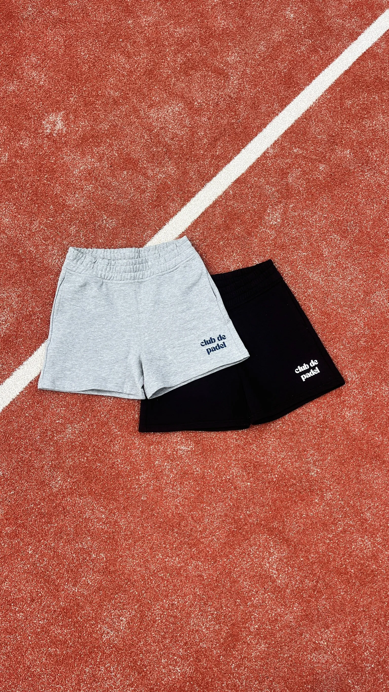 Club de Padel Logo WMNS Jogger Shorts - Grey