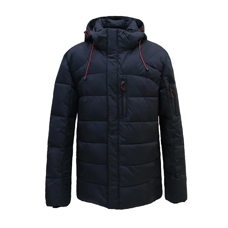 Cotton Padded Men's Parka Jacket