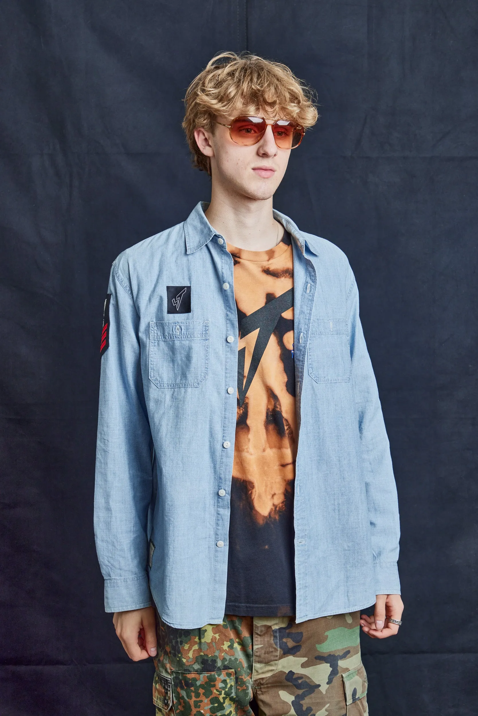 Disbursing Clerk Denim Shirt