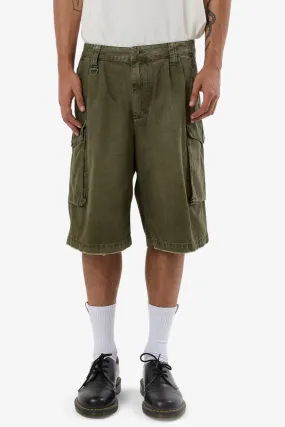 Issued Big Slacker Cargo Short Grape Leaf