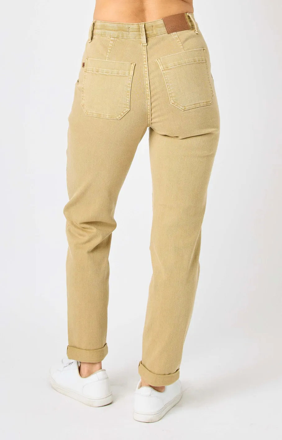 Judy Blue - Khaki Double Cuff Jogger