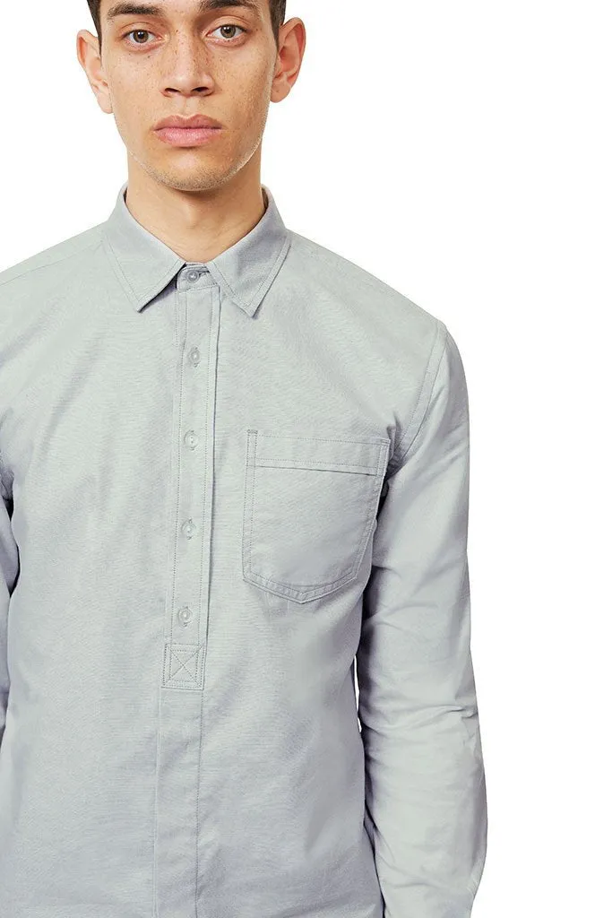 Placket Shirt - Gray