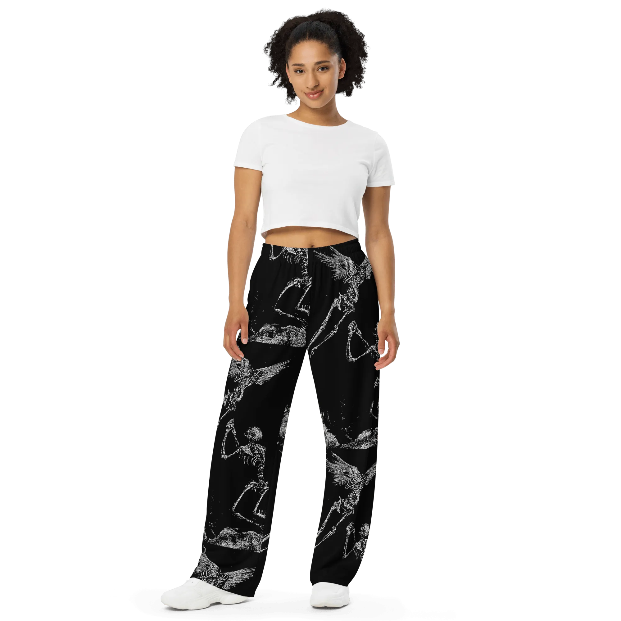 PLEASE® Unisex Wide-Leg Pants