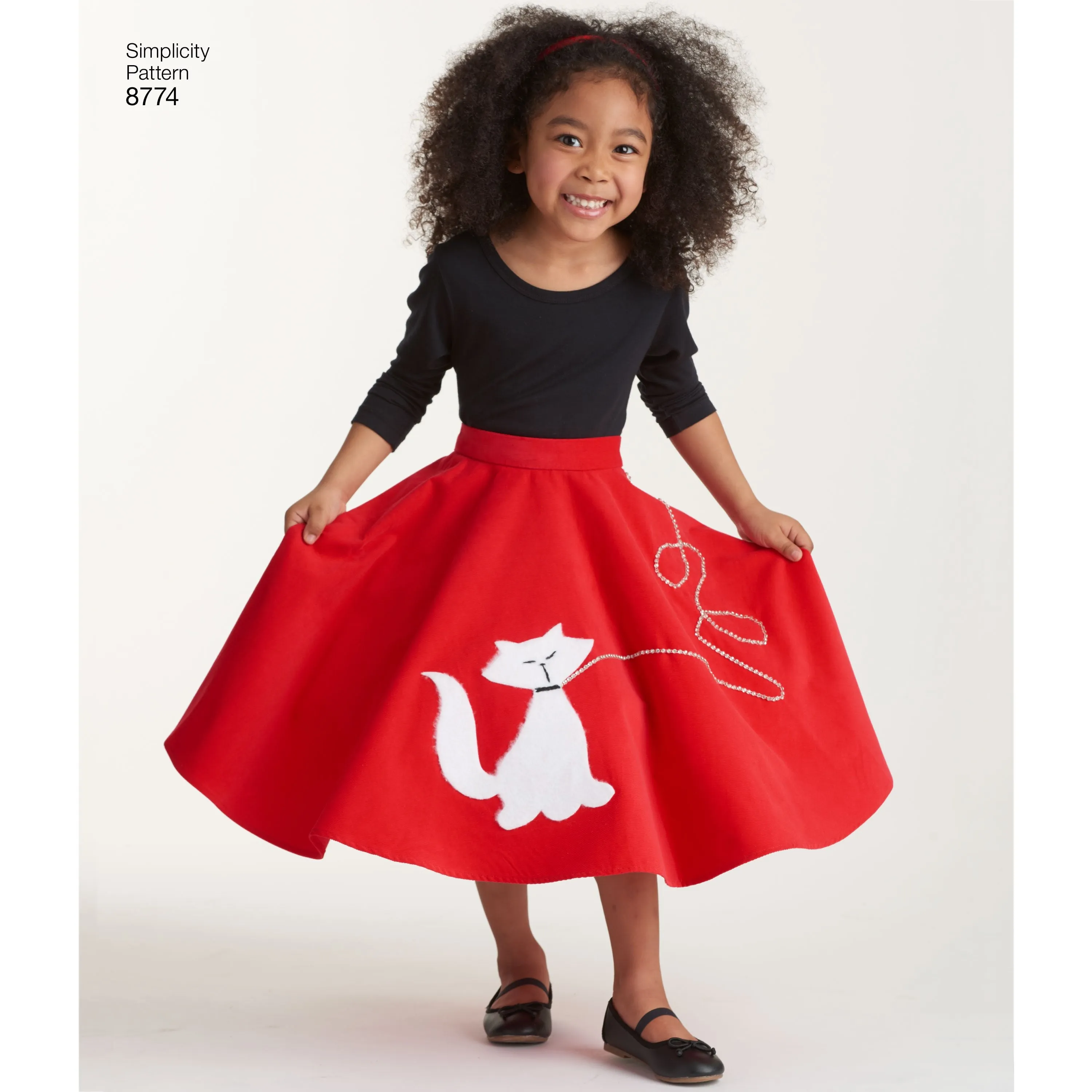 Simplicity Pattern 8774 Girls' Jive Costumes