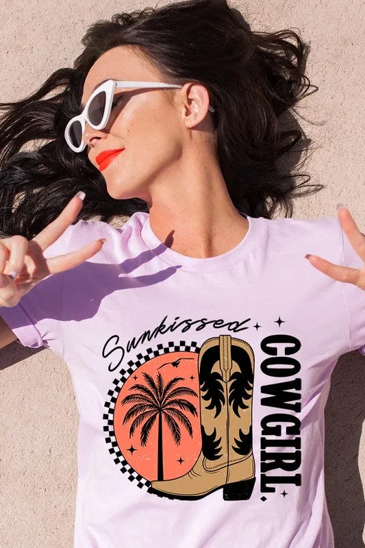 Sunkissed Cowgirl Graphic T Shirts