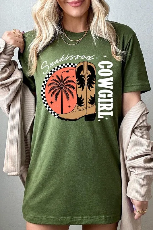 Sunkissed Cowgirl Graphic T Shirts