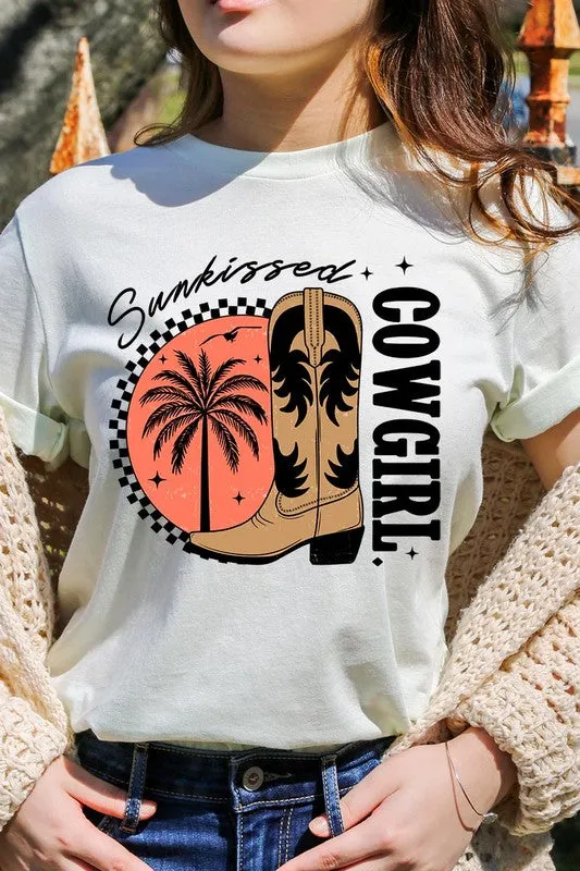 Sunkissed Cowgirl Graphic T Shirts