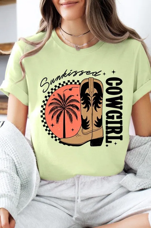 Sunkissed Cowgirl Graphic T Shirts