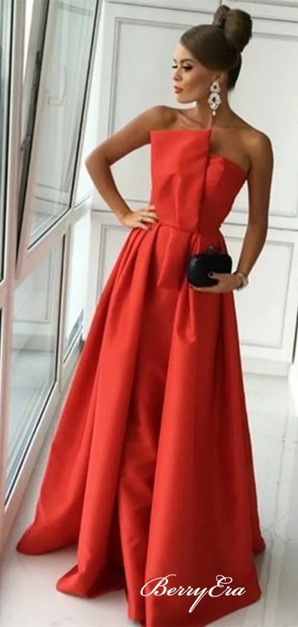 Unique Strapless Design 2020 Prom Dresses, Newest Prom Dresses, Long Prom Dresses