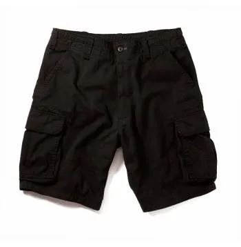 Vintage Style Solid Paratrooper Cargo Shorts