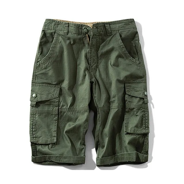 West Louis™ Mens Military Camouflage Cargo Shorts