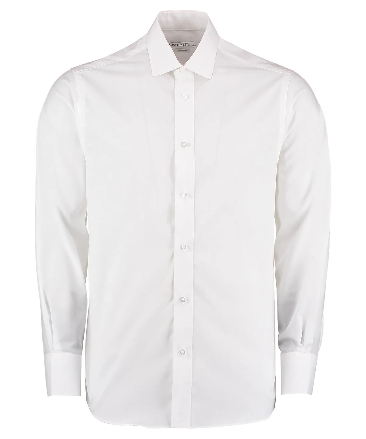 White - Tailored business shirt long-sleeved (tailored fit)